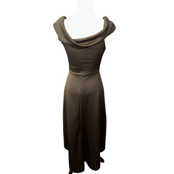 Charlotte Russe Small Black Cocktail Dress Sleeveless Long Small - Picture 2 of 3